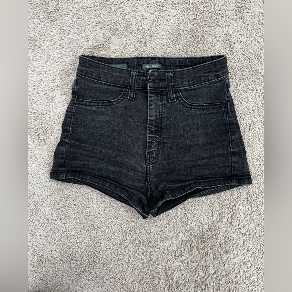 Black Wild fable jean shorts